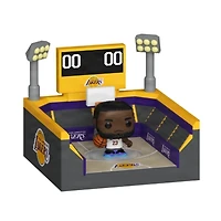 Funko Bitty Pop! NBA: Los Angeles Lakers – LeBron James Arena Set