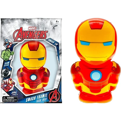 JA-RU Marvel Avengers Large Foam Ball 5.5″ (1 Iron Man) Squishy Toy (Random Selection)