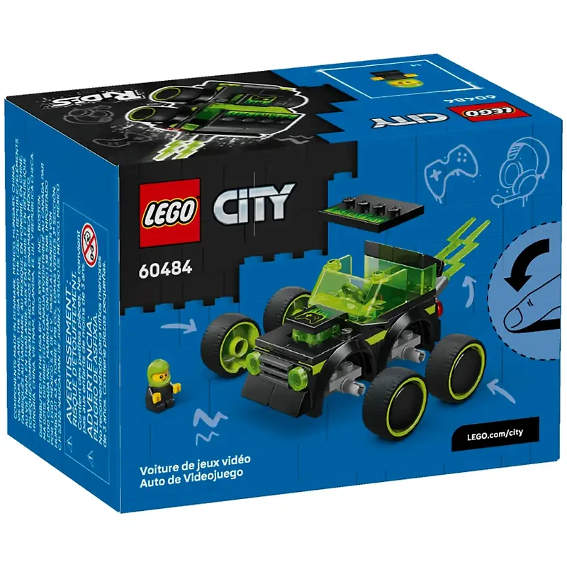 LEGO City Rides Gaming Race Car 64Pieces