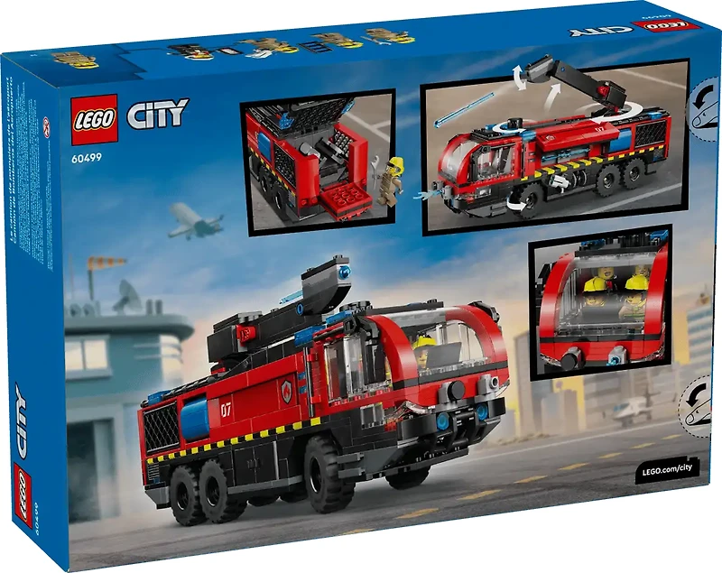 LEGO City AIRPORT FIRE TRUCK 691 Pieces