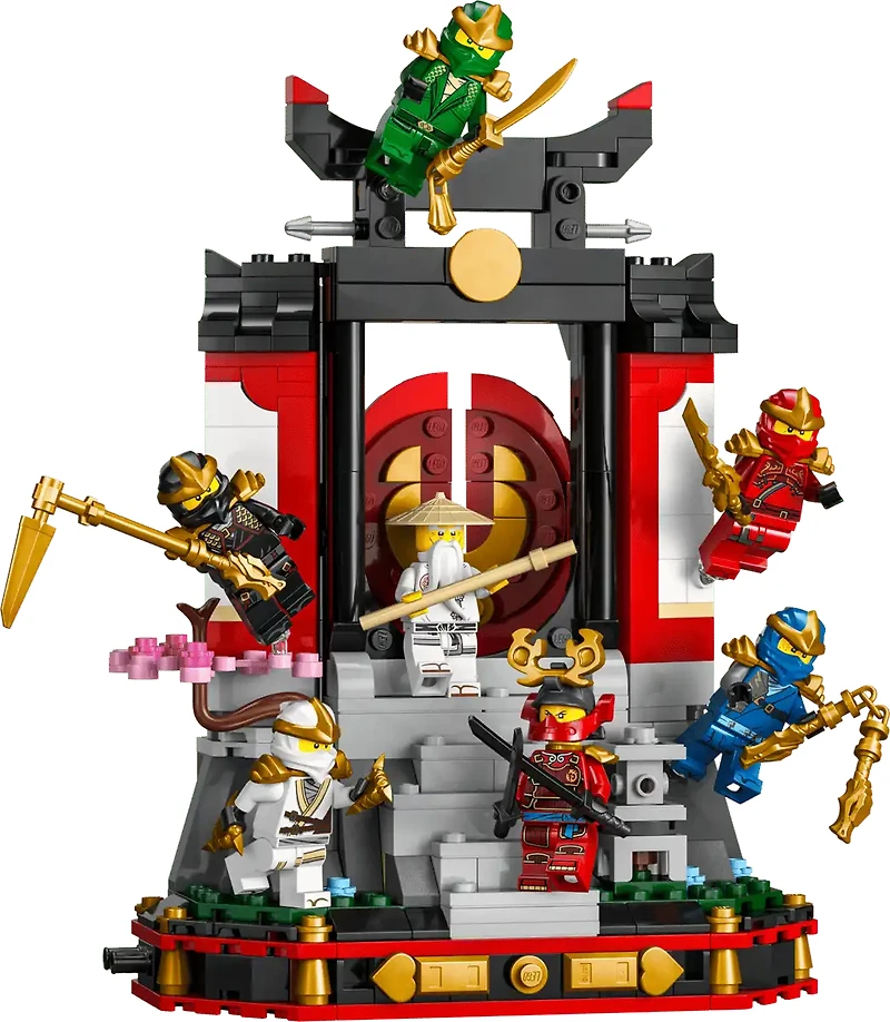 LEGO NINJAGO Ninja Character Display 15th Anniversary 447 Pieces