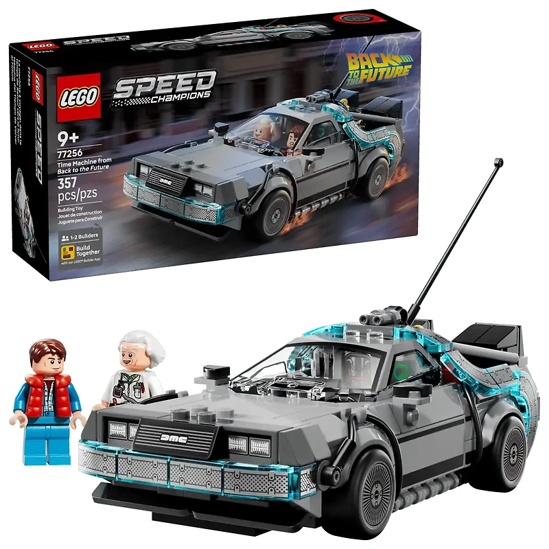 LEGO Speed Champions Time Machine from Back to the Future 357 Pieces