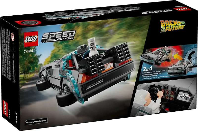 LEGO Speed Champions Time Machine from Back to the Future 357 Pieces