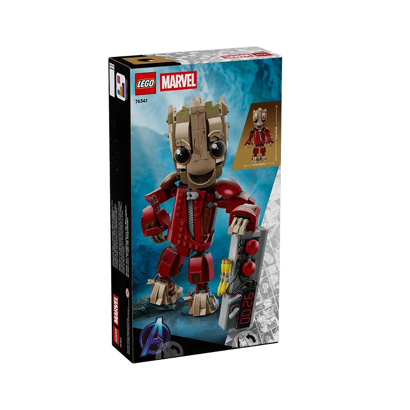 LEGO Marvel Ravager Jumpsuit Groot 604 Pieces