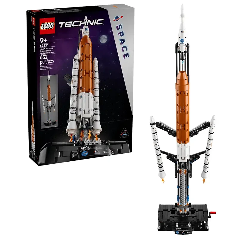 LEGO Technic NASA Artemis Space Launch System Rocket 632 Pieces