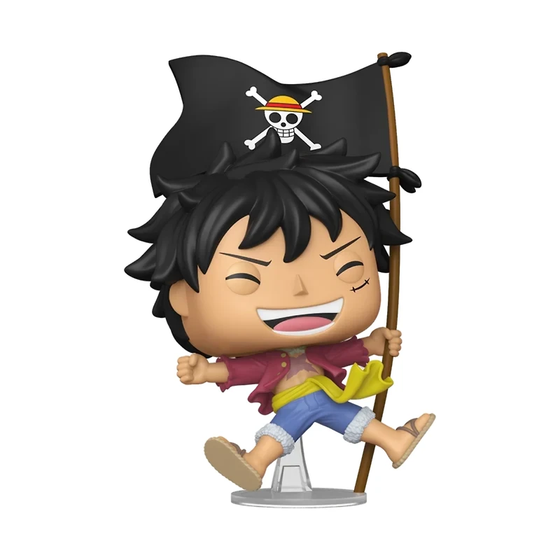Funko Pop! Animation: One Piece – Monkey D. Luffy with Flag