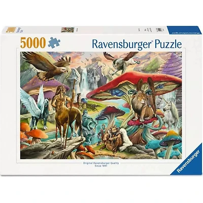Ravensburger Mushrooms & Myths Jigsaw Puzzle 5000 piece