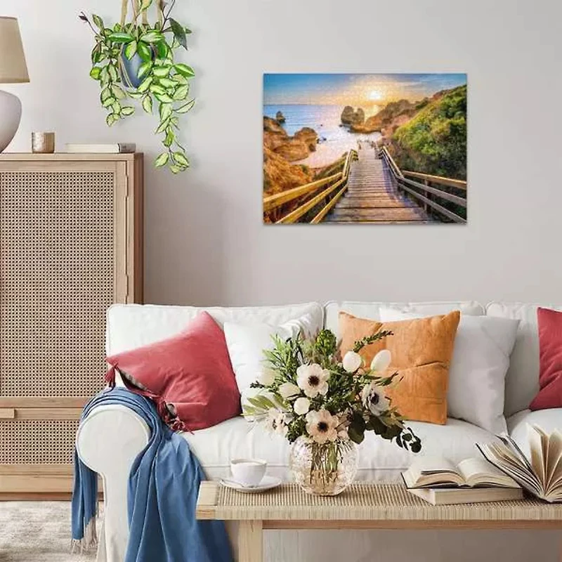 Ravensburger Stairway to Camilo Beach, Algarve Jigsaw Puzzle 1000 Pieces