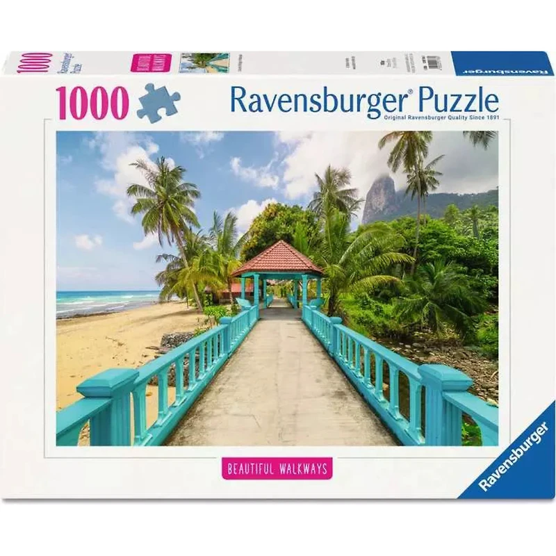 Ravensburger Colorful Bridge in Malaysia Jigsaw Puzzle 1000 Pieces