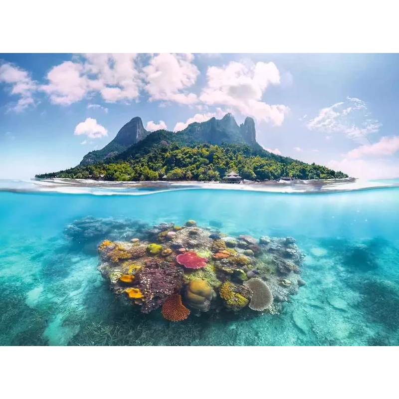 Ravensburger Island Landscape Jigsaw Puzzle 500 piece
