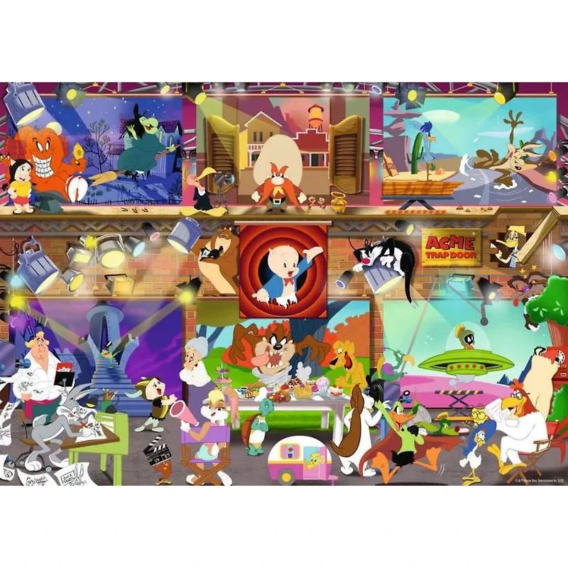 Ravensburger Looney Tunes Studio  Jigsaw Puzzle 1000 piece
