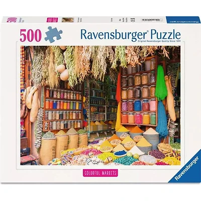 Ravensburger Colorful Spices, Morocco Jigsaw Puzzle 500 piece
