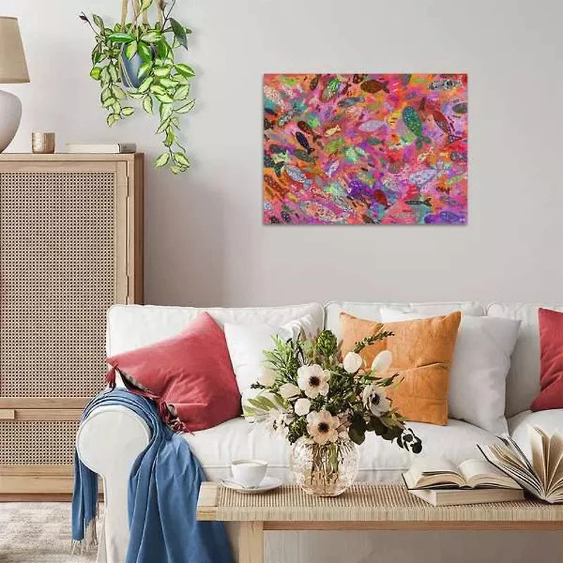 Ravensburger Fish in Fuchsia Jigsaw Puzzle 500 Pieces