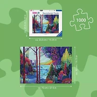 Ravensburger Redina Tili: Indigo Forest Jigsaw Puzzle 1000 Pieces