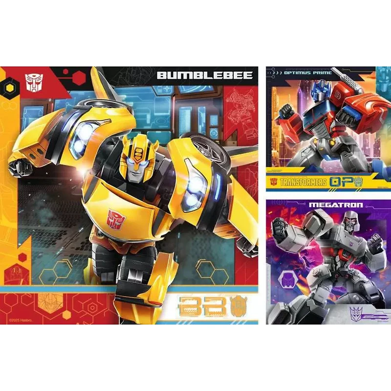 Ravensburger Transformers Matrix of Leadership Jigsaw Puzzle 3×49 Pieces