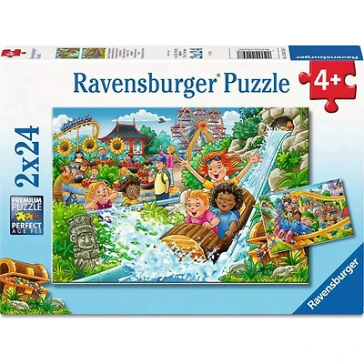 Ravensburger Amusement Park Jigsaw Puzzle 2×24 Pieces