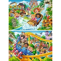 Ravensburger Amusement Park Jigsaw Puzzle 2×24 Pieces