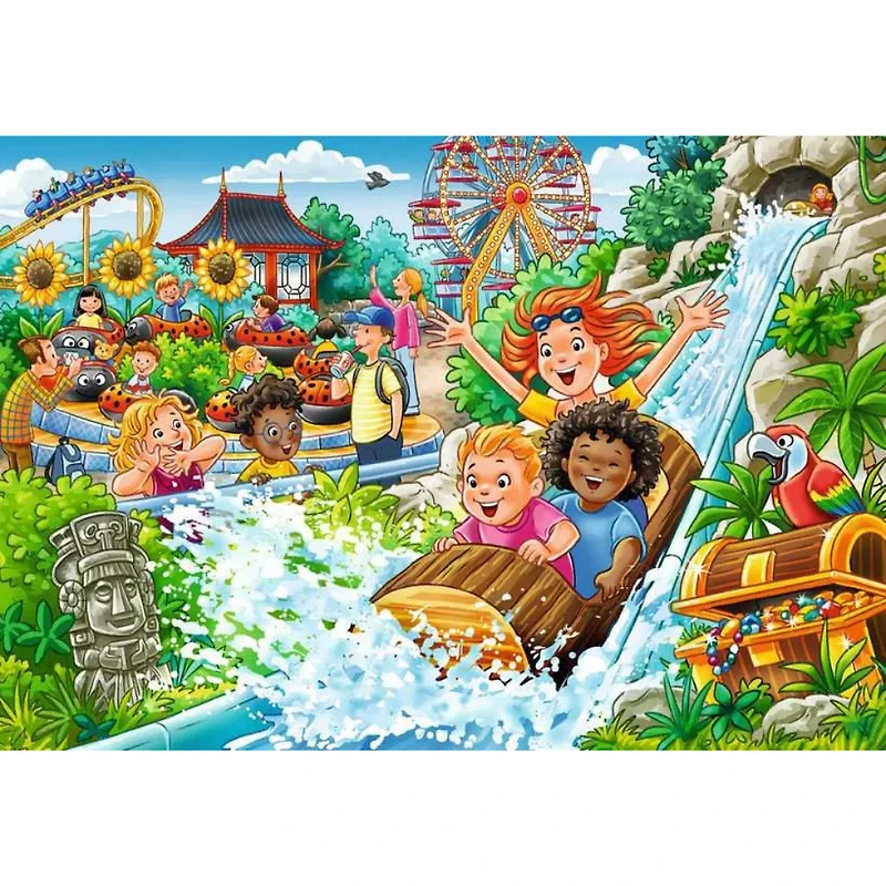 Ravensburger Amusement Park Jigsaw Puzzle 2×24 Pieces