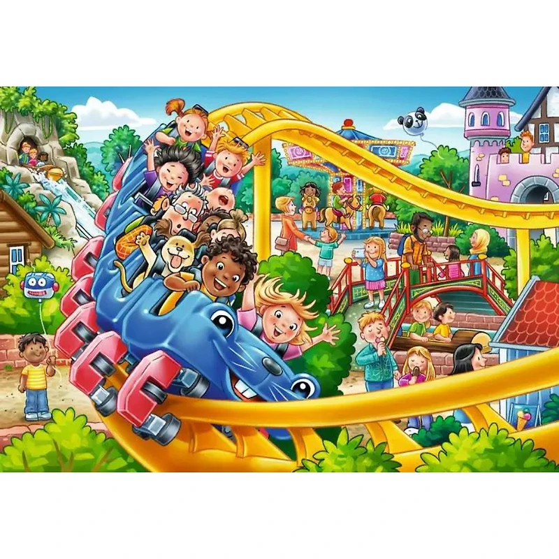 Ravensburger Amusement Park Jigsaw Puzzle 2×24 Pieces
