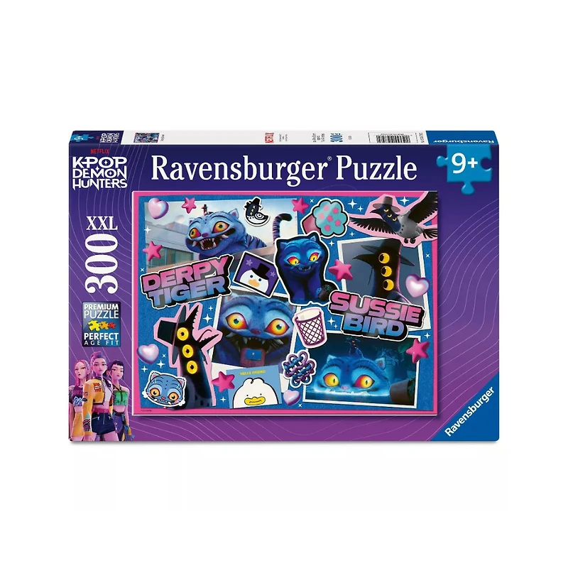 Ravensburger KPop Demon Hunters Derpy and Sussie – 300 piece Jigsaw Puzzle