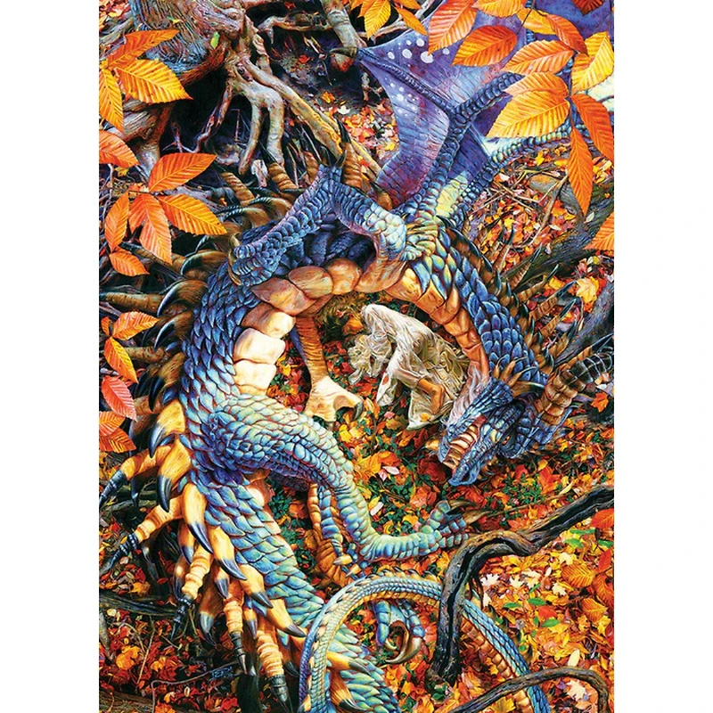 Cobble Hill ABBY’S DRAGON Jigsaw Puzzle 1000 Pieces