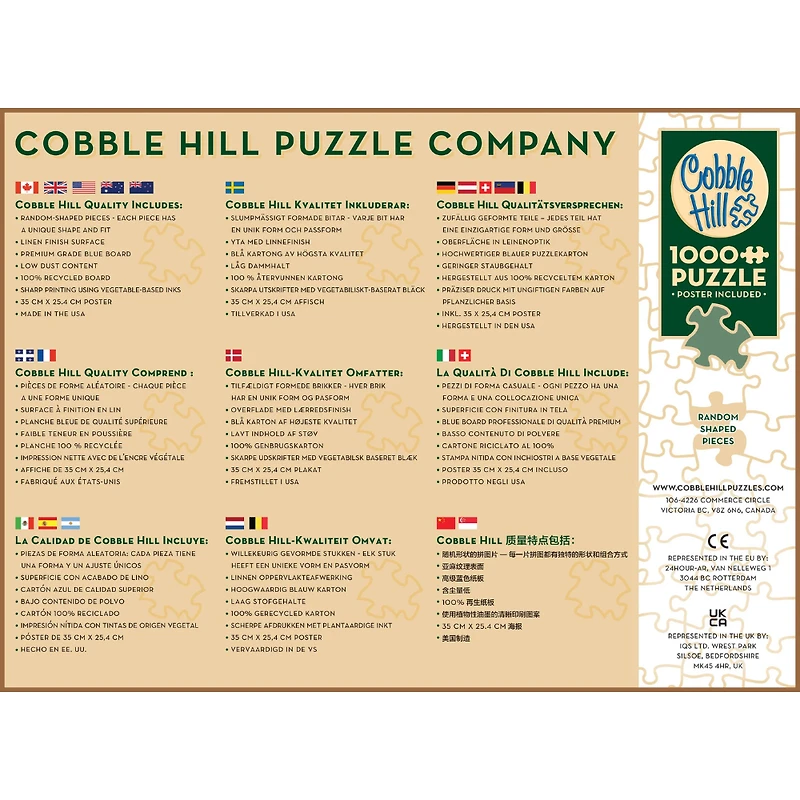 Cobble Hill ABBY’S DRAGON Jigsaw Puzzle 1000 Pieces