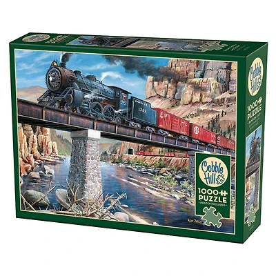 Cobble Hill Stone Steel and Steam Jigsaw Puzzle 1000 Pieces