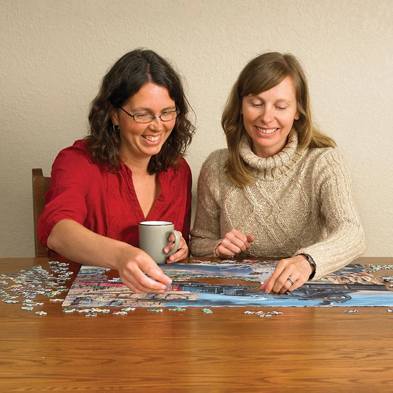 Cobble Hill Stone Steel and Steam Jigsaw Puzzle 1000 Pieces