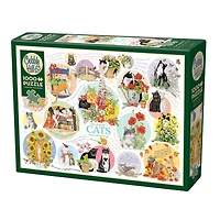 Cobble Hill Cat Thoughts Jigsaw Puzzle 1000 Pieces