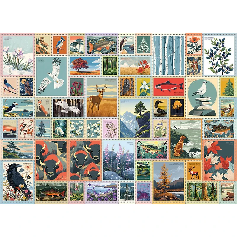 Cobble Hill Emblems of Canada Jigsaw Puzzle 1000 Pieces