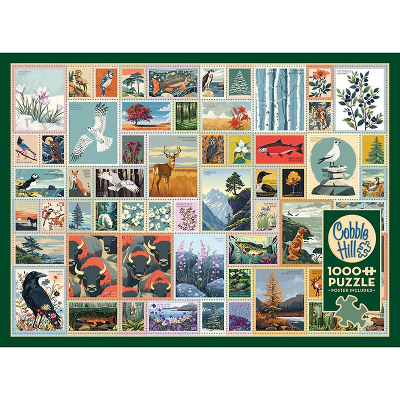 Cobble Hill Emblems of Canada Jigsaw Puzzle 1000 Pieces