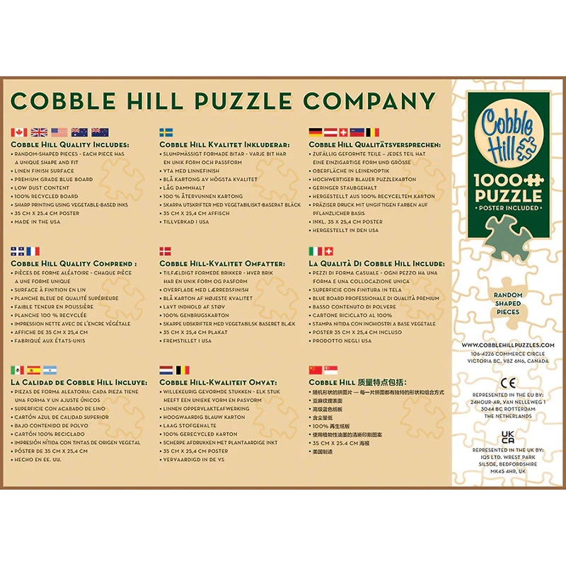 Cobble Hill DoodleTown: Call of the Wild Jigsaw Puzzle 1000 Piece