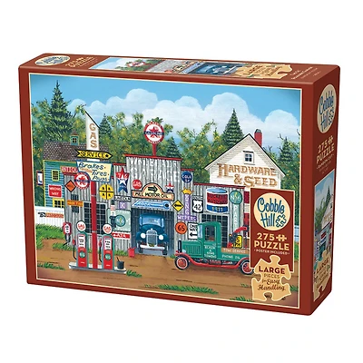 Cobble Hill The Ol’ Roadside Garage Easy Handling Jigsaw Puzzle 275Piece
