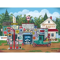 Cobble Hill The Ol’ Roadside Garage Easy Handling Jigsaw Puzzle 275Piece