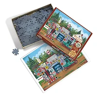 Cobble Hill The Ol’ Roadside Garage Easy Handling Jigsaw Puzzle 275Piece