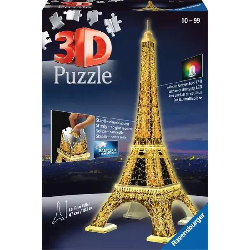 Ravensburger Eiffel Tower – Night Edition Jigsaw Puzzle 216 piece