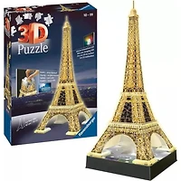 Ravensburger Eiffel Tower – Night Edition Jigsaw Puzzle 216 piece