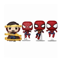 Funko Pop! Marvel Spider-Man Glow-in-the-Dark Exclusive 4-Pack