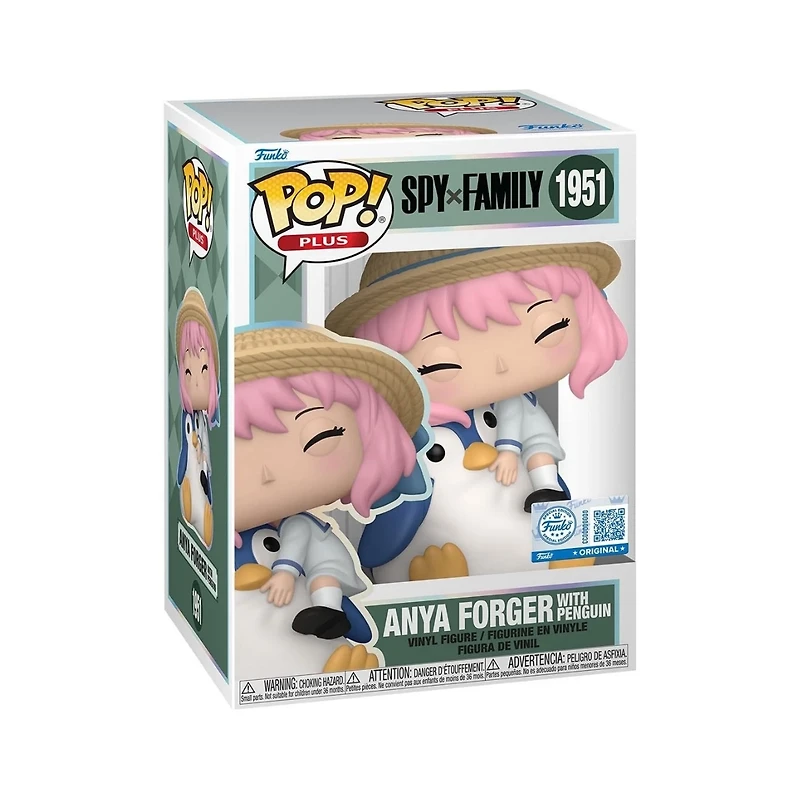 Funko Pop! Animation: Spy x Family – Anya Forger Holding Plush