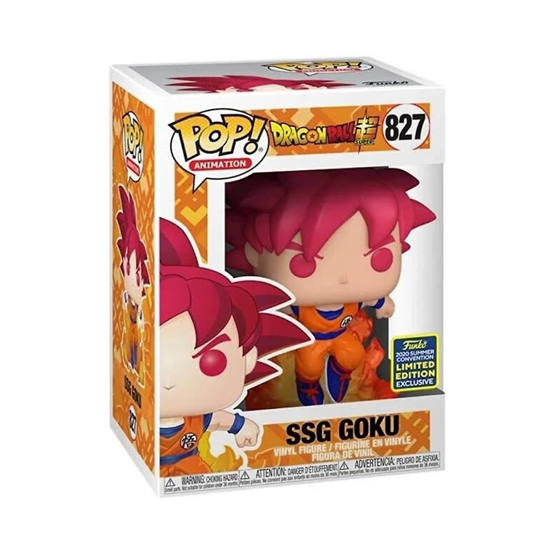 Funko Pop! Animation: Dragon Ball Z – Super Saiyan God Goku (Red Form)