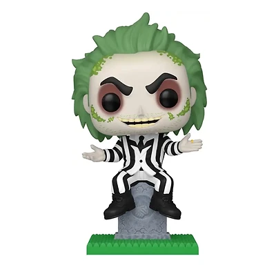 Funko Pop! Movies: Beetlejuice – Patchwork Beetlejuice with Tombstone