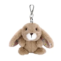 McHugs Brown Long Eared Rabbit Bag Charm