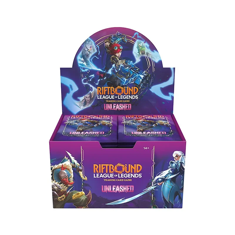 Riftbound League of Legends TCG Unleashed Booster Display