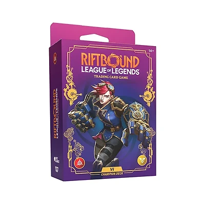 Riftbound League of Legends TCG Unleashed Champion Deck Display Vi