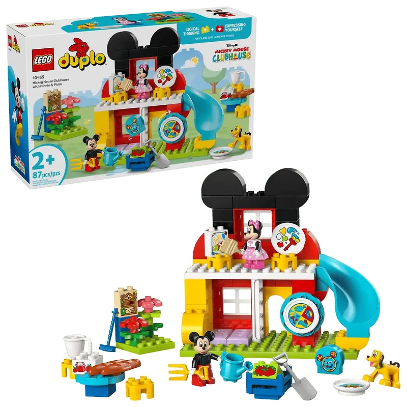 LEGO DUPLO Mickey Mouse Clubhouse with Minnie & Pluto 87 Pieces