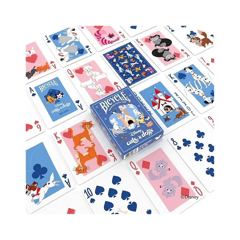 Playing Cards – Bicycle: Disney Cats & Dogs