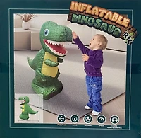 R/C Inflatable Green Dinosaur Toy – Remote Control Walking Dino with Sound & Movement