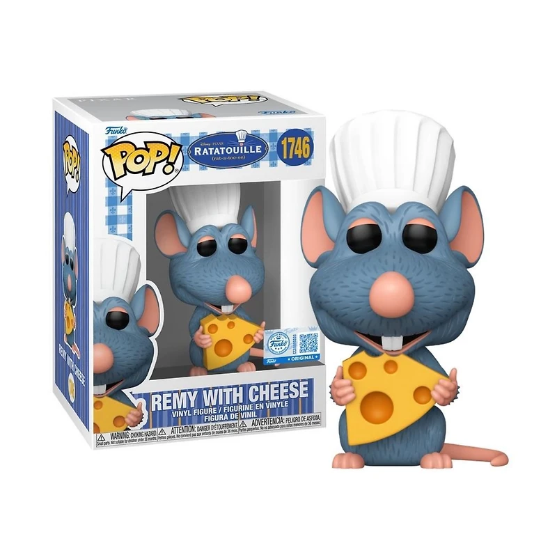 Funko Pop! Disney: Ratatouille – Remy with Cheese