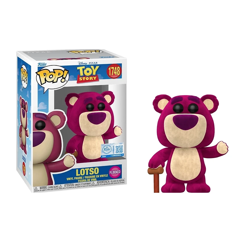 Funko Pop! Disney Toy Story – Lotso Flocked Special Edition