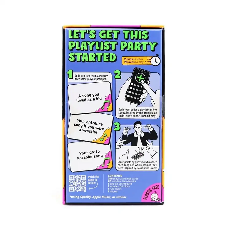 Add to Playlist Party Game – Music Guessing Game for Friends & Family